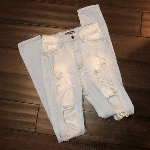 Fashion Nova Destroyed Jeans - Size 7